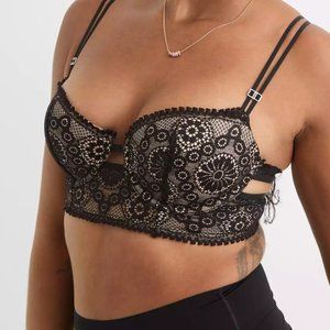 NWT | Aerie Balconette Joy Lace Bra Size 38 D